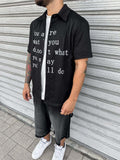 Camicia “What you do”