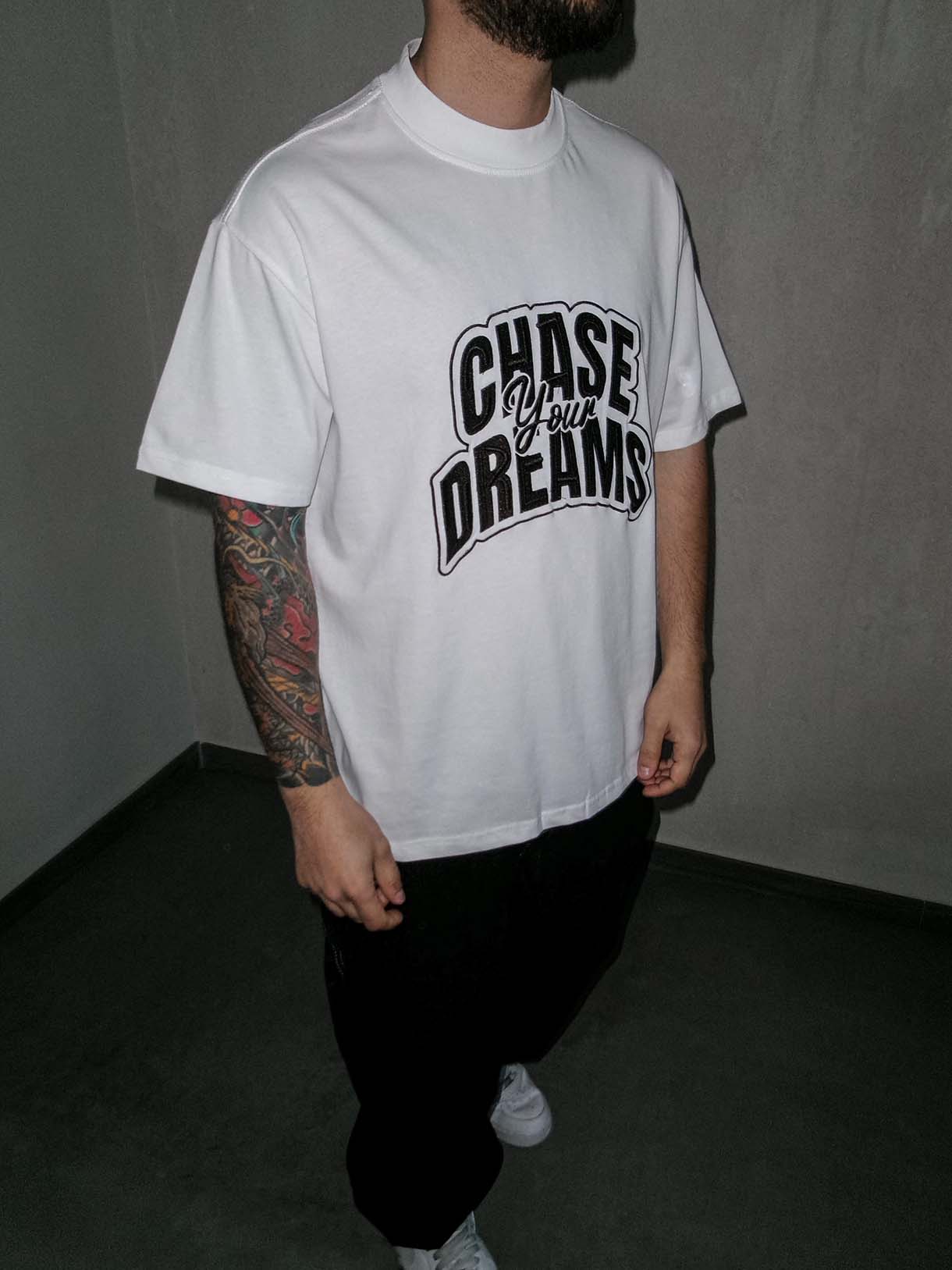 Chase Dreams Ricamo Premium Tee