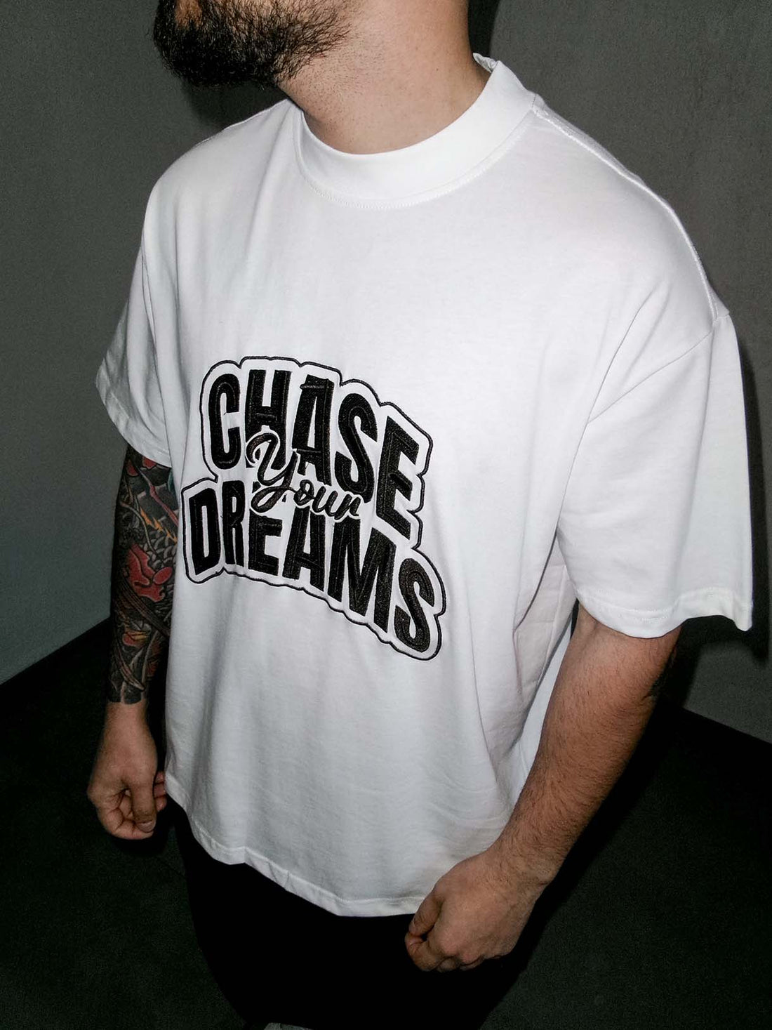 Chase Dreams Ricamo Premium Tee