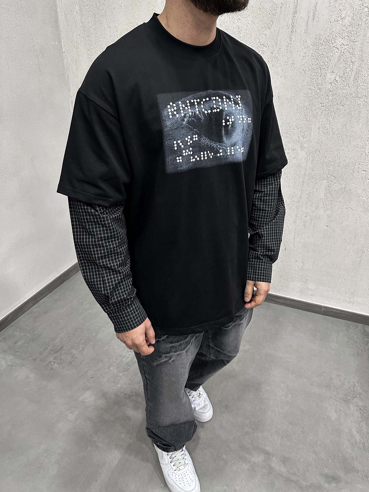 Eyes Longsleeve Manica Doppiata
