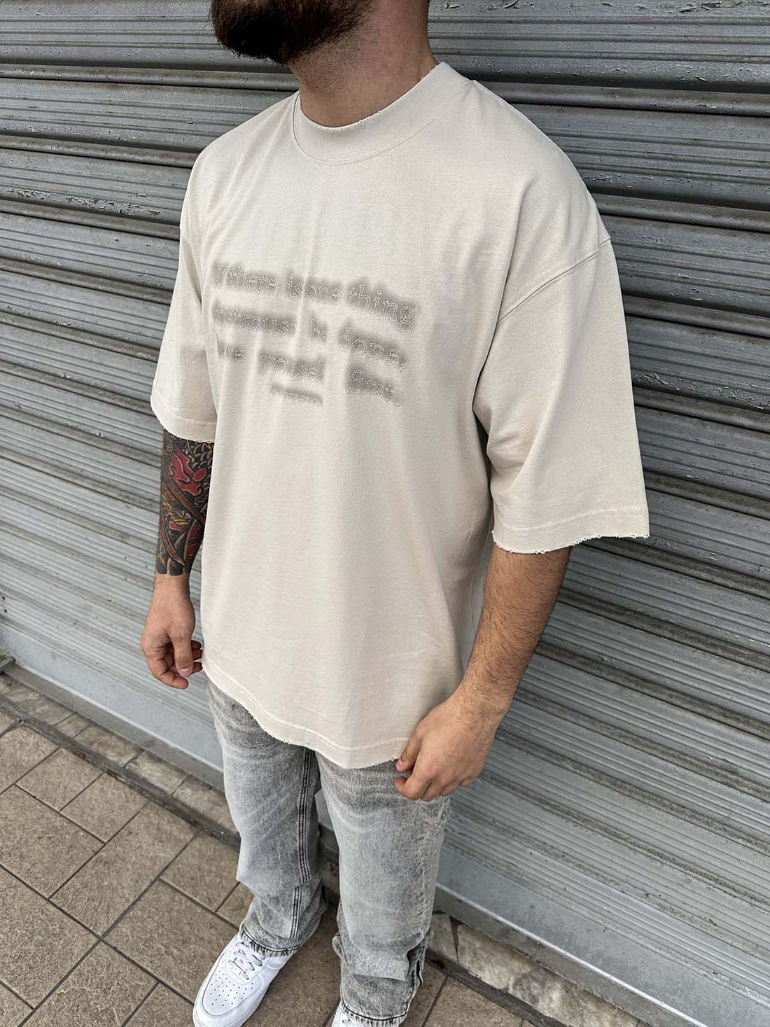 Love Yourself Tee Destroyed