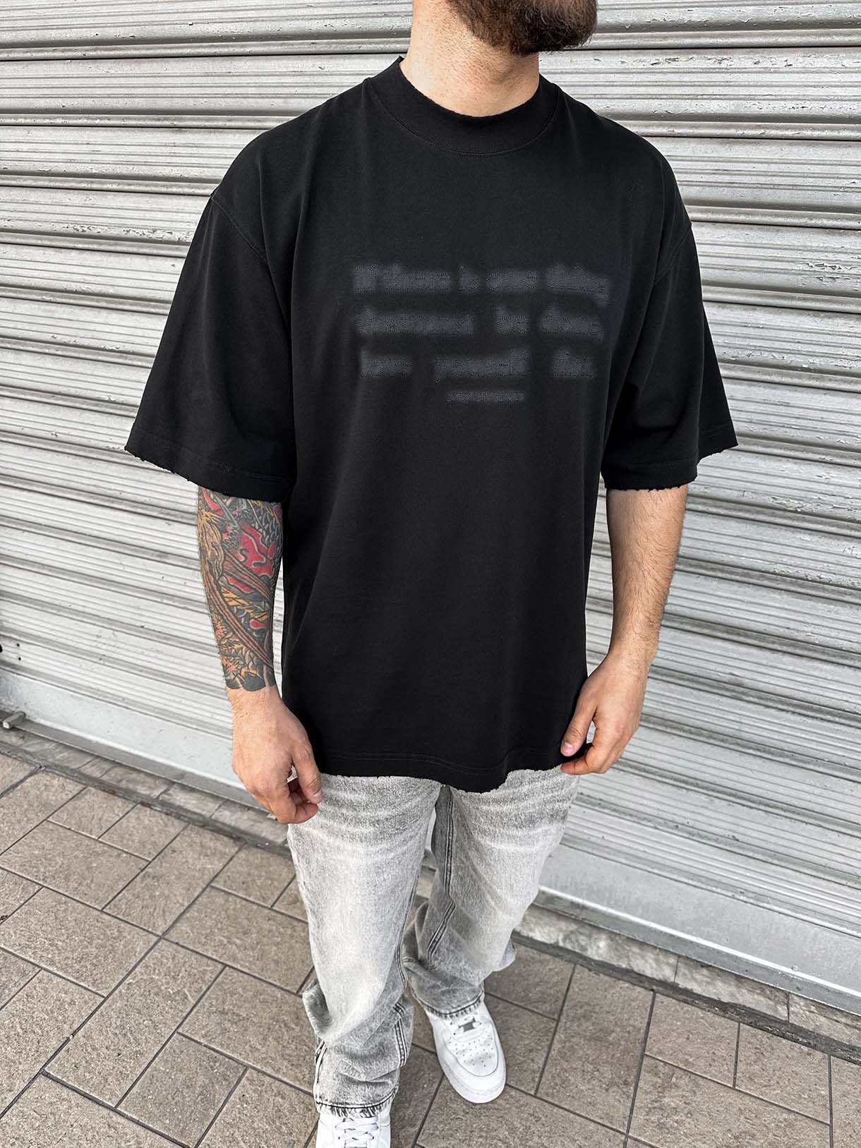 Love Yourself Tee Destroyed