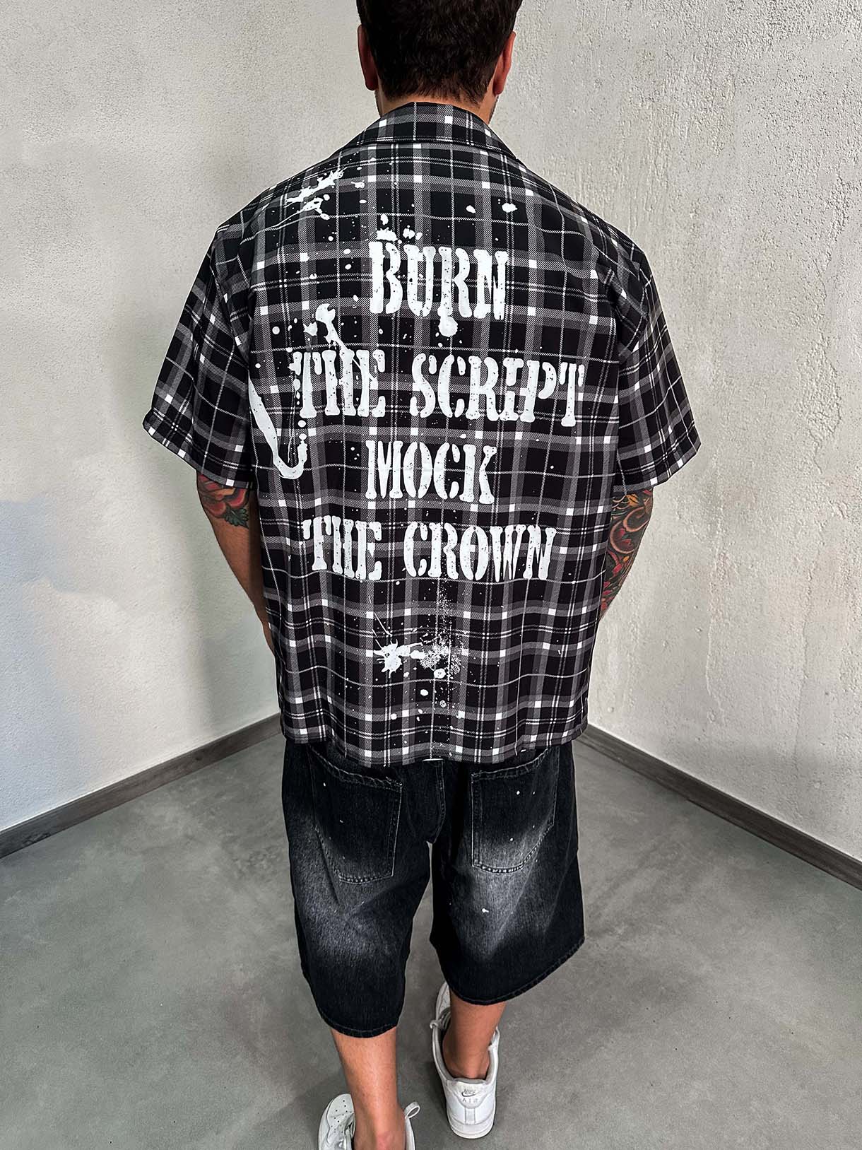 Camicia Burn Bicolor