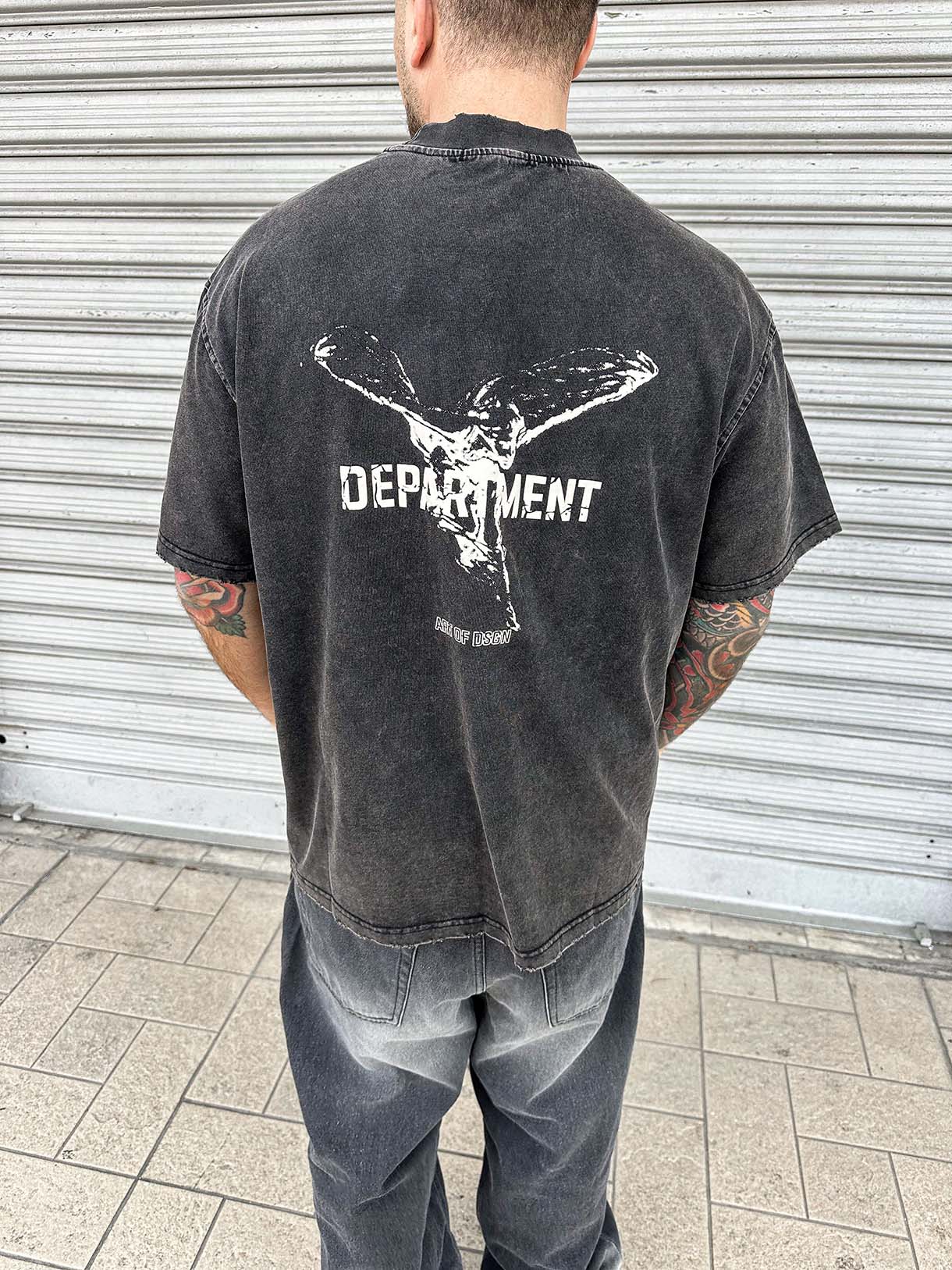 Department Tee Wash Destroyed