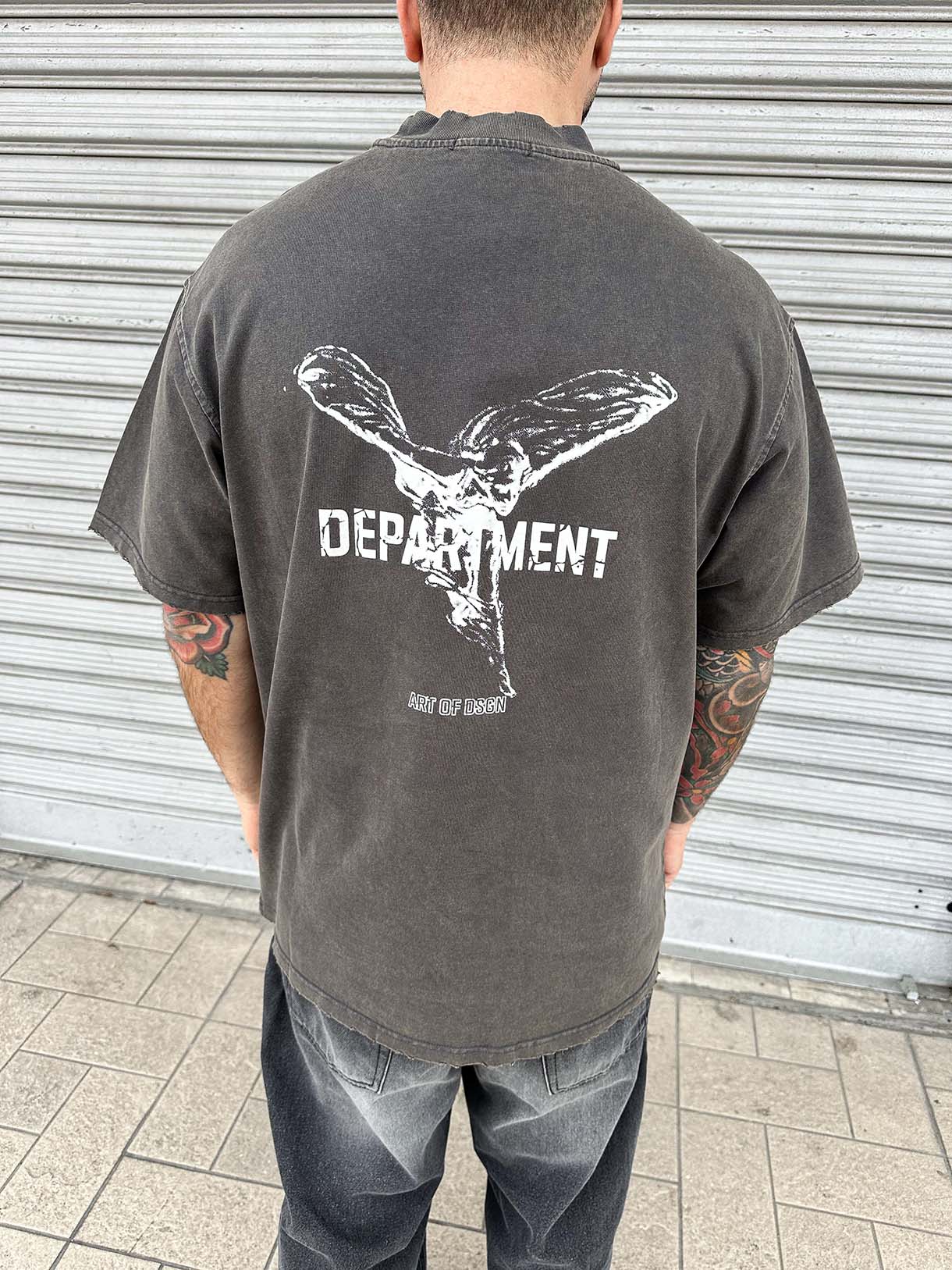 Department Tee Wash Destroyed