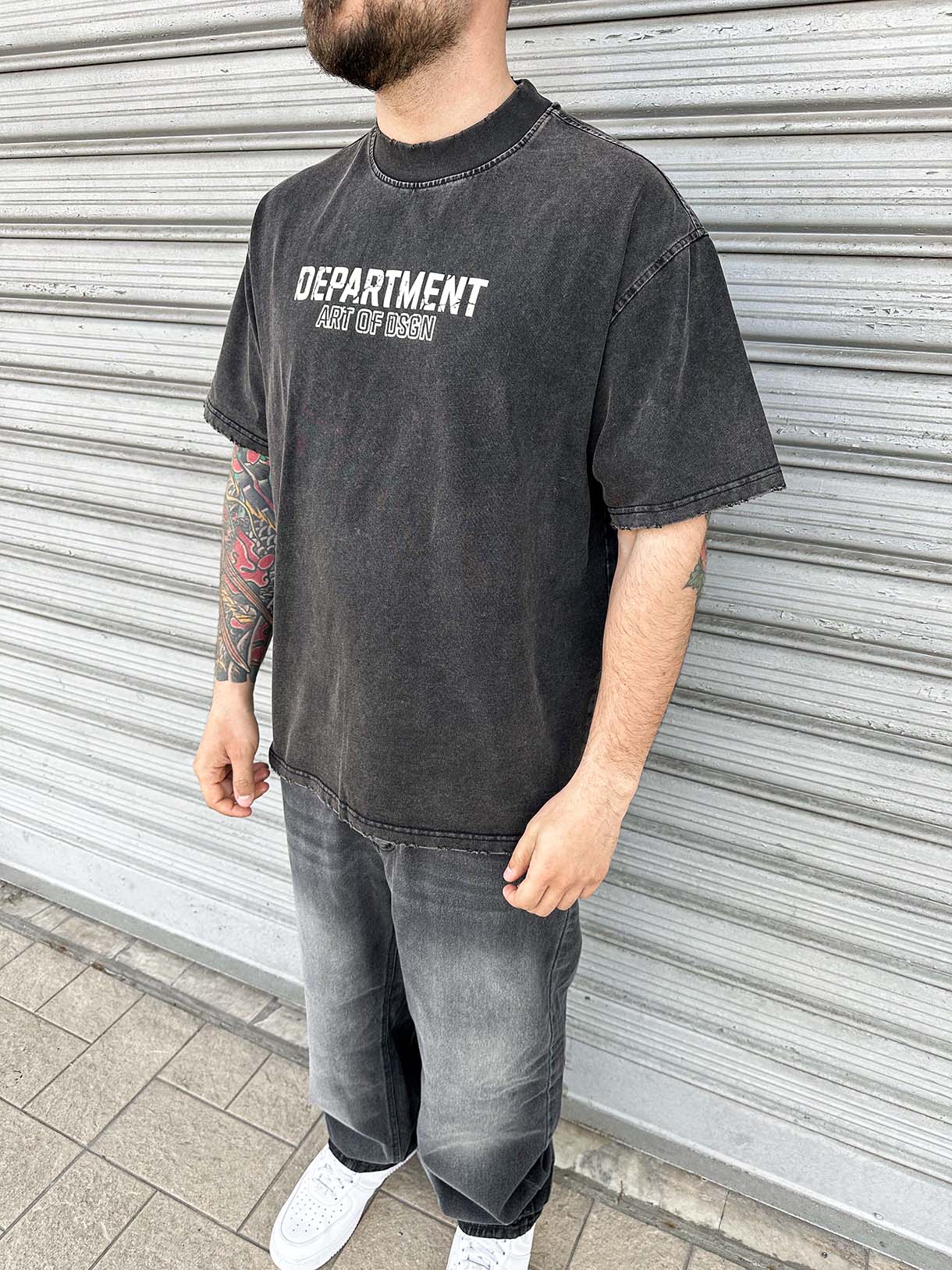 Department Tee Wash Destroyed