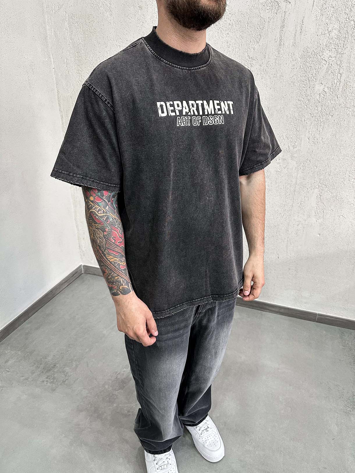 Department Tee Wash Destroyed