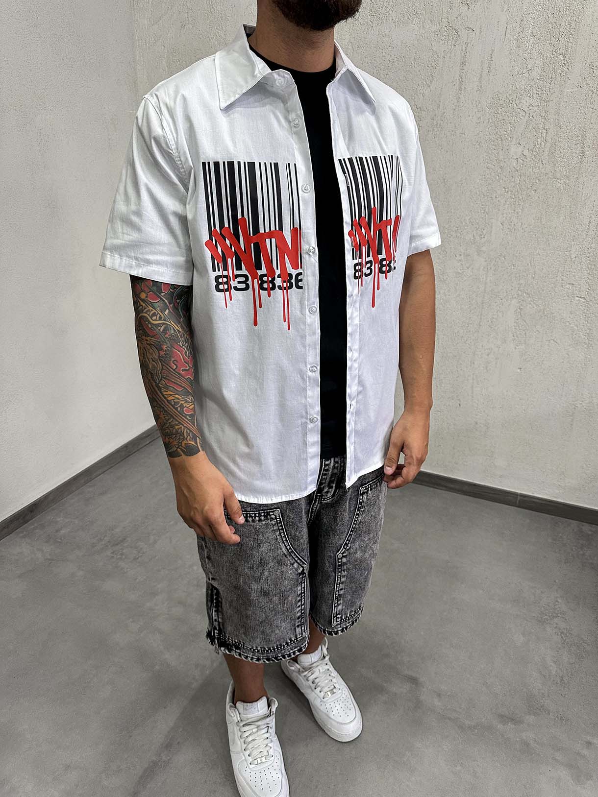 Camicia Barcode