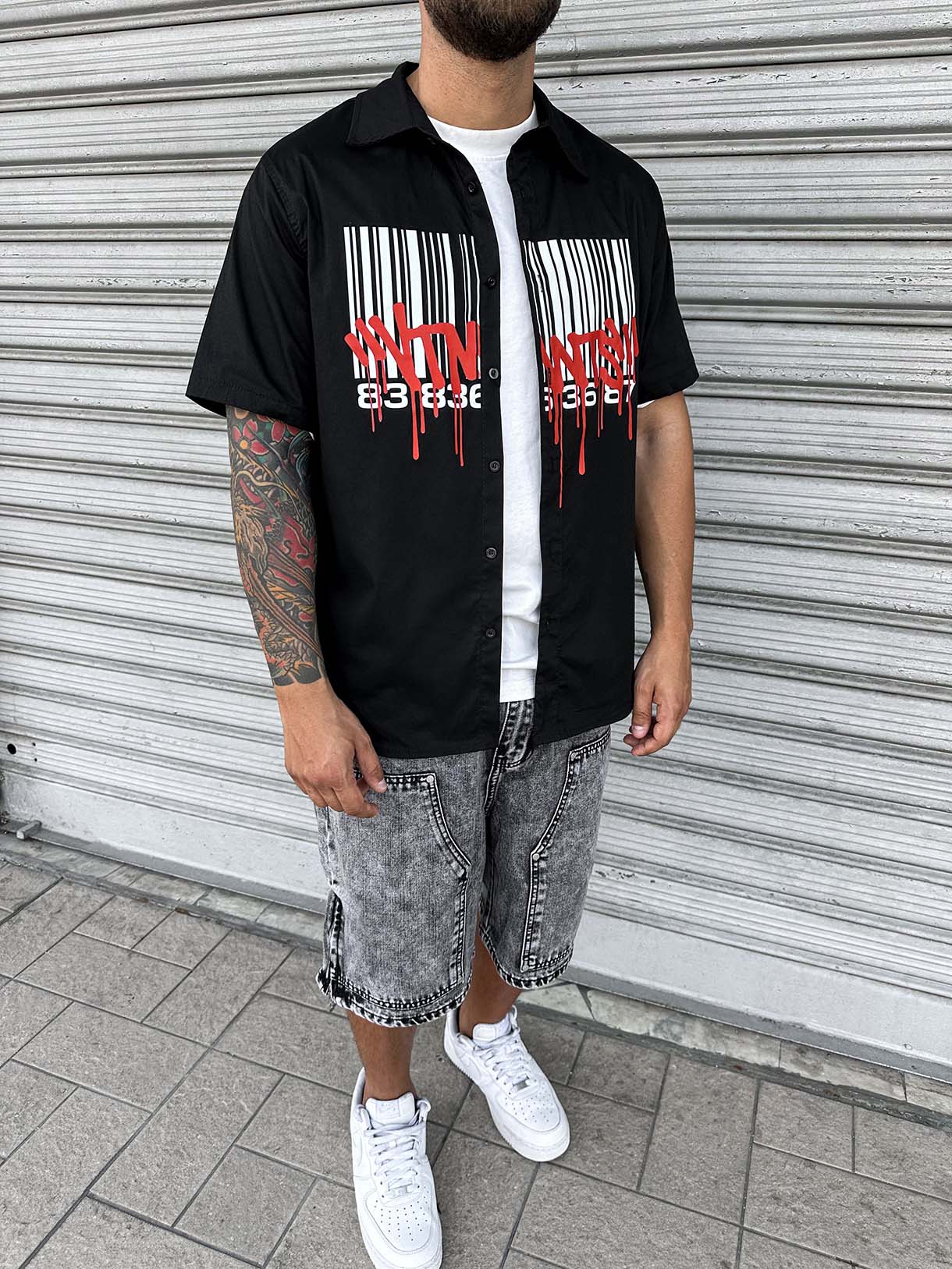 Camicia Barcode