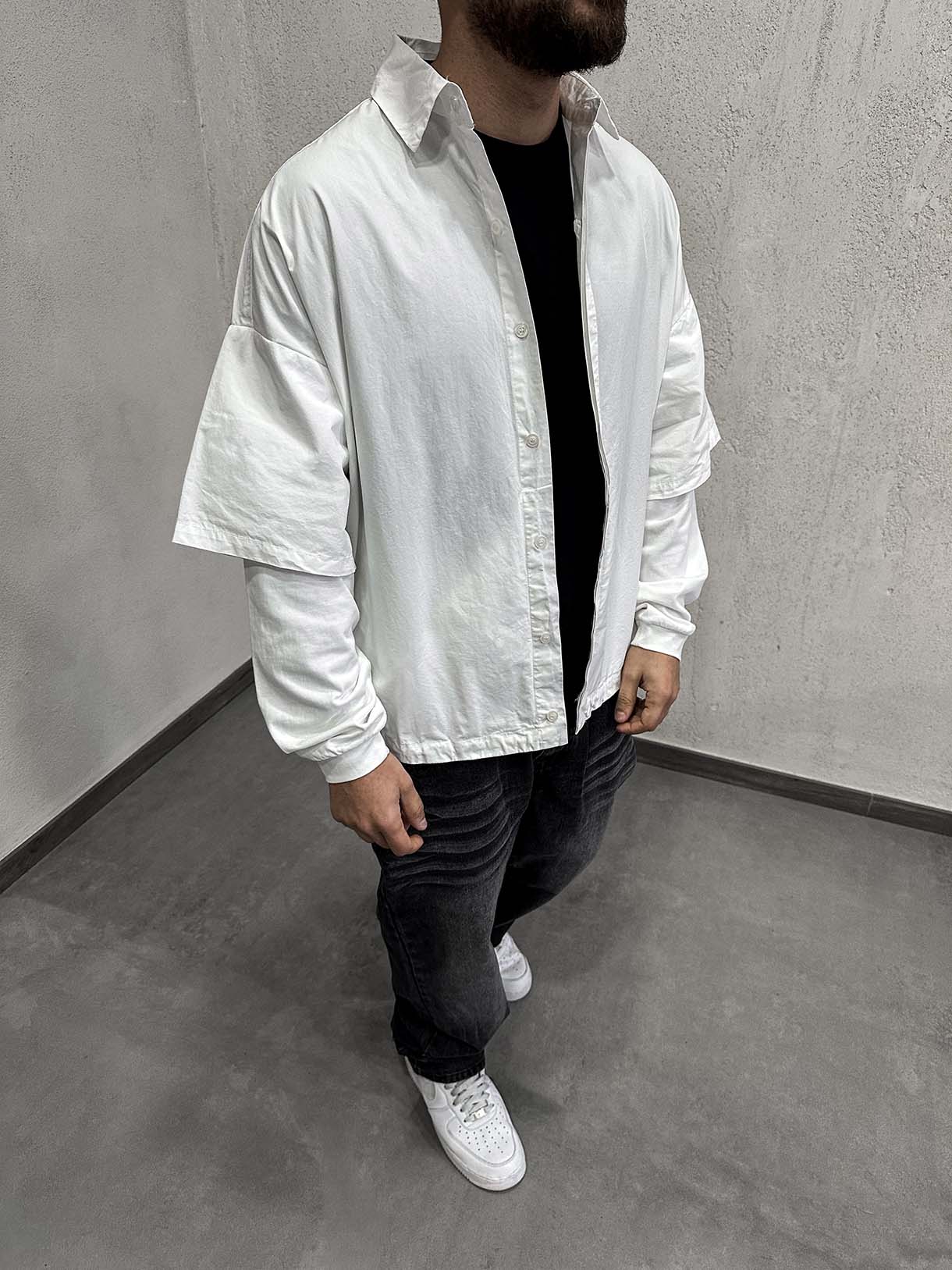 Camicia Manica Doppiata