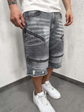 Shorts Four Zip Grey