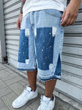Flare Shorts Paint Clear