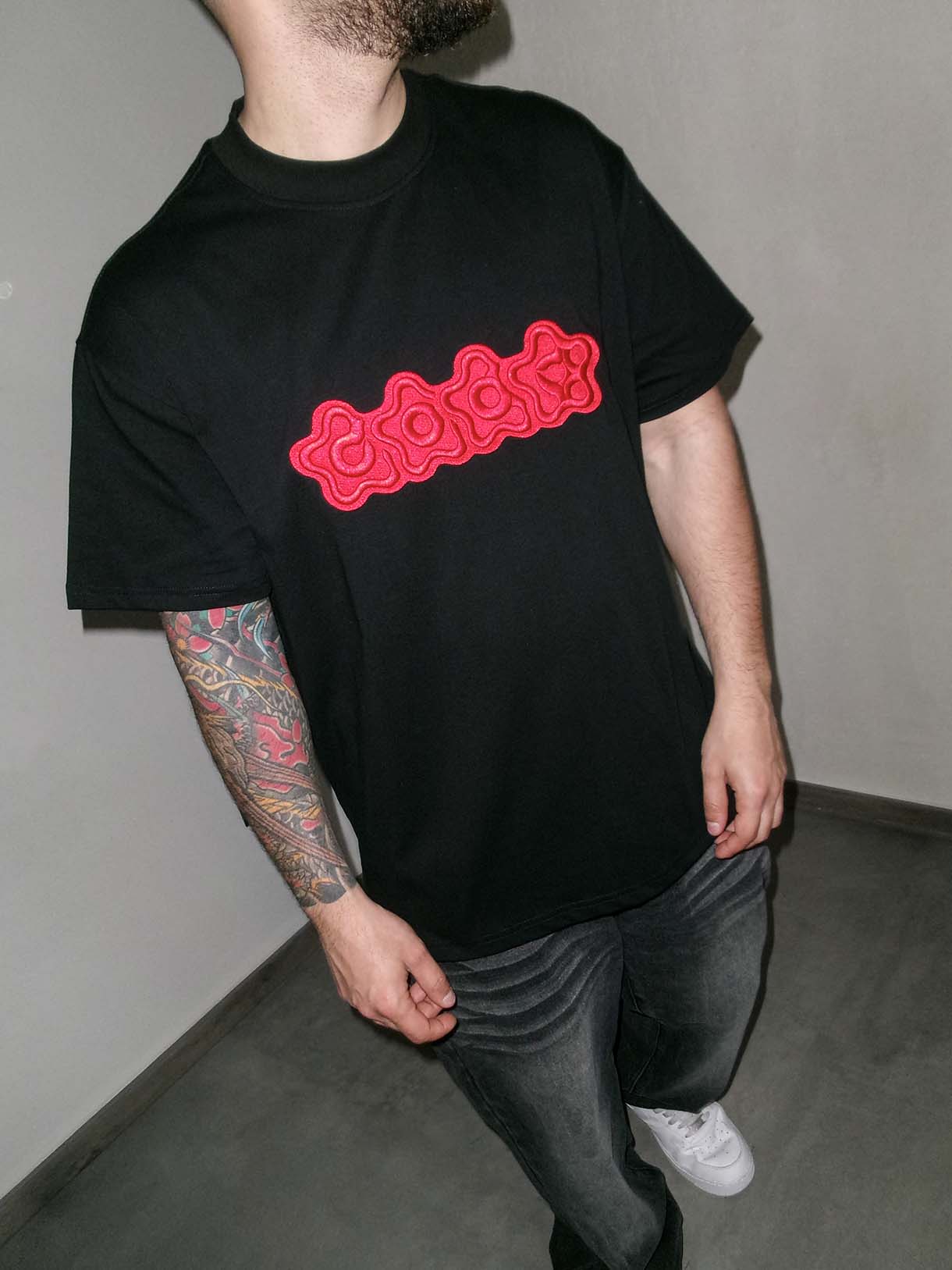 Red Patch Tee