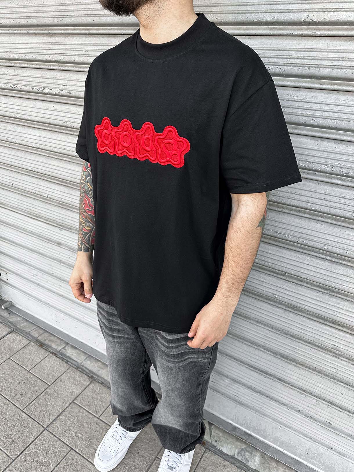 Red Patch Tee