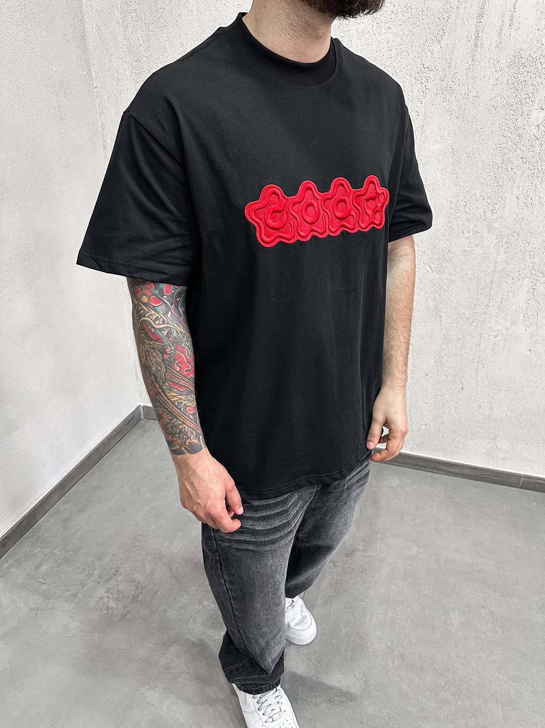 Red Patch Tee