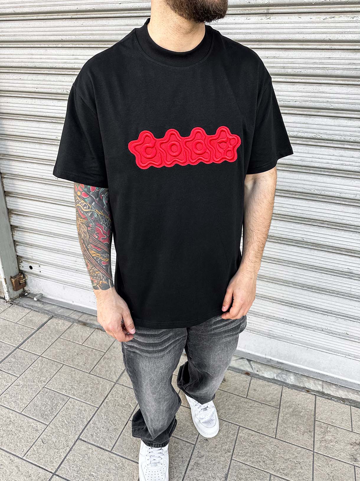 Red Patch Tee