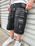 Shorts Black Zip Mod.D