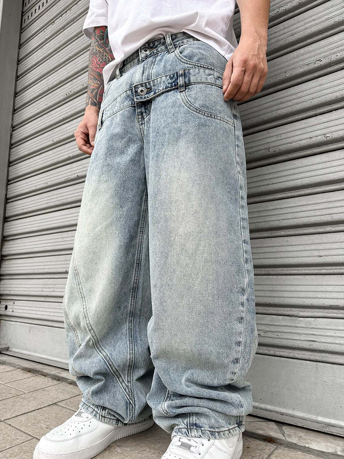 Real Baggy Balloon Double Button