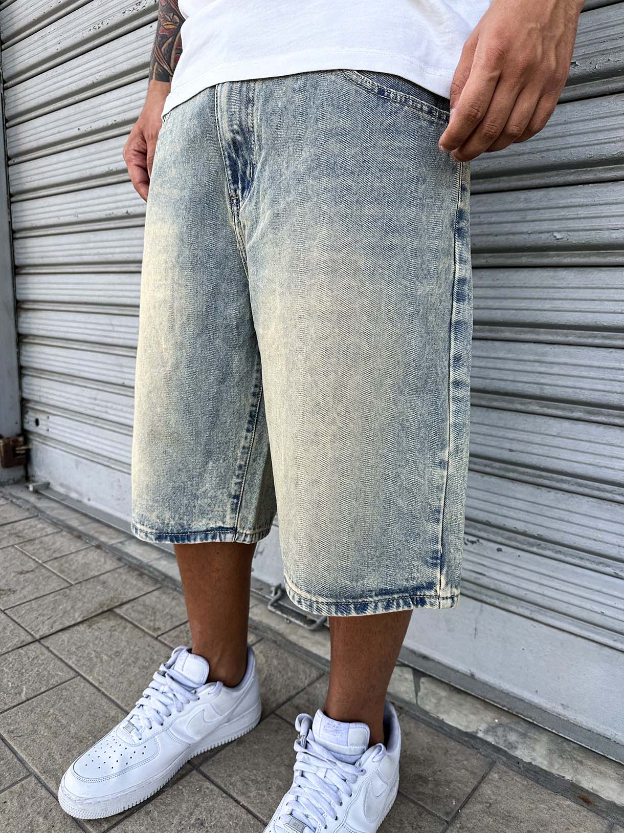 Shorts Dished Sabbiato