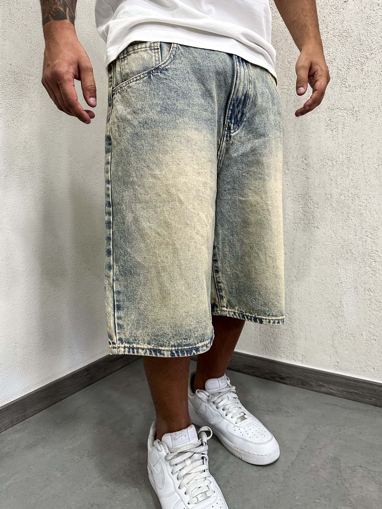 Shorts Dished Sabbiato