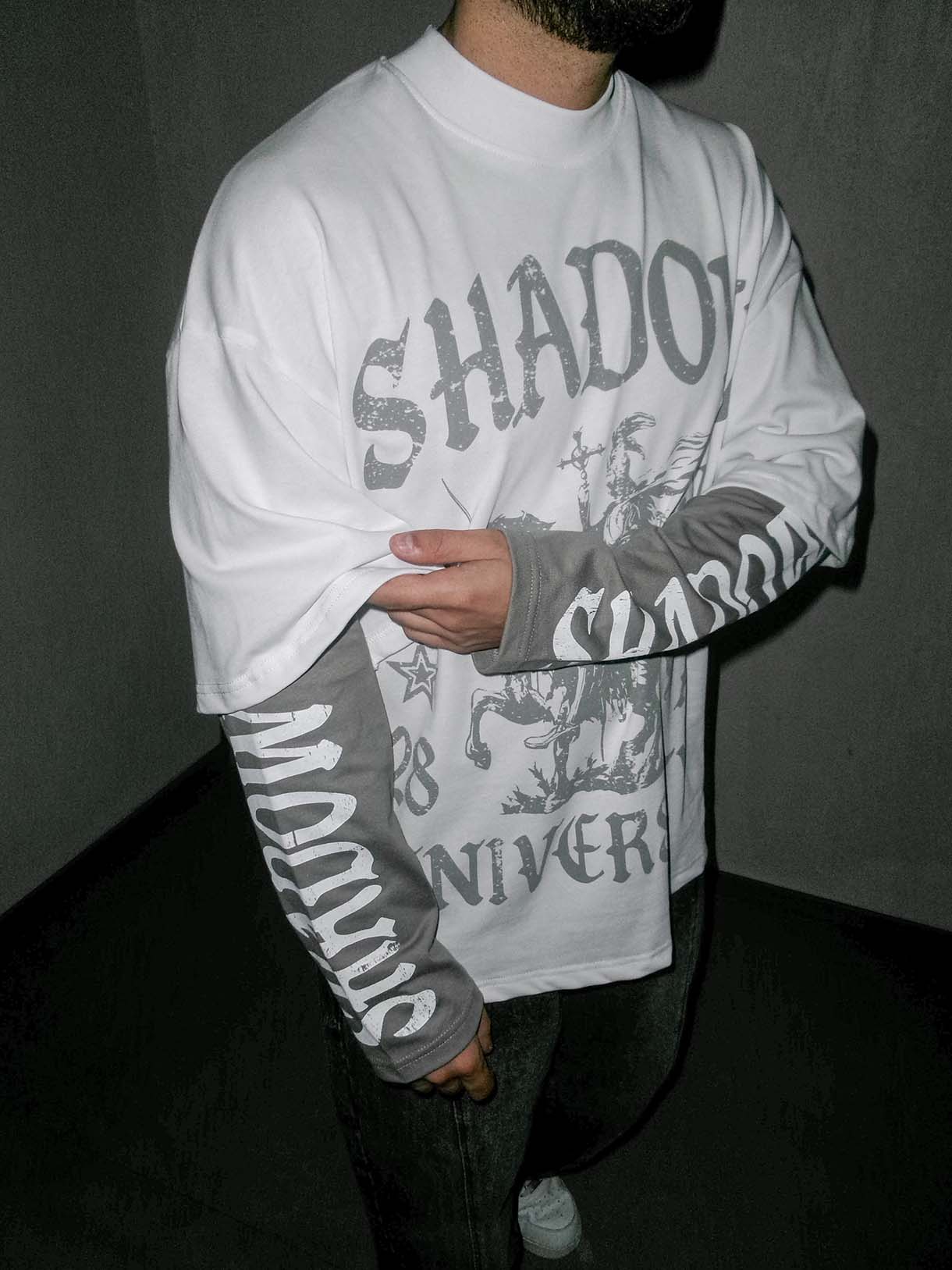 Shadow University Longsleeve Doppiata