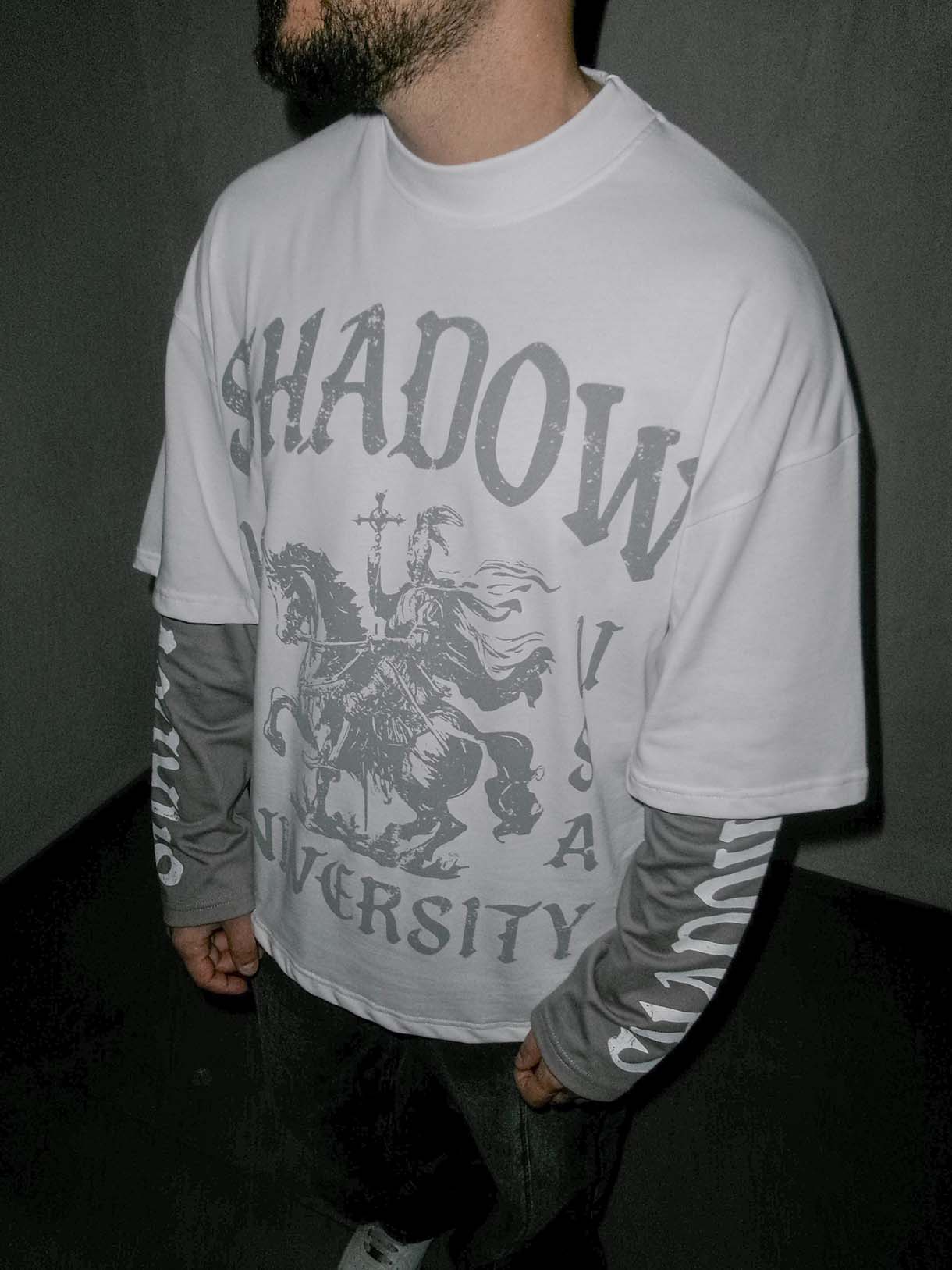 Shadow University Longsleeve Doppiata