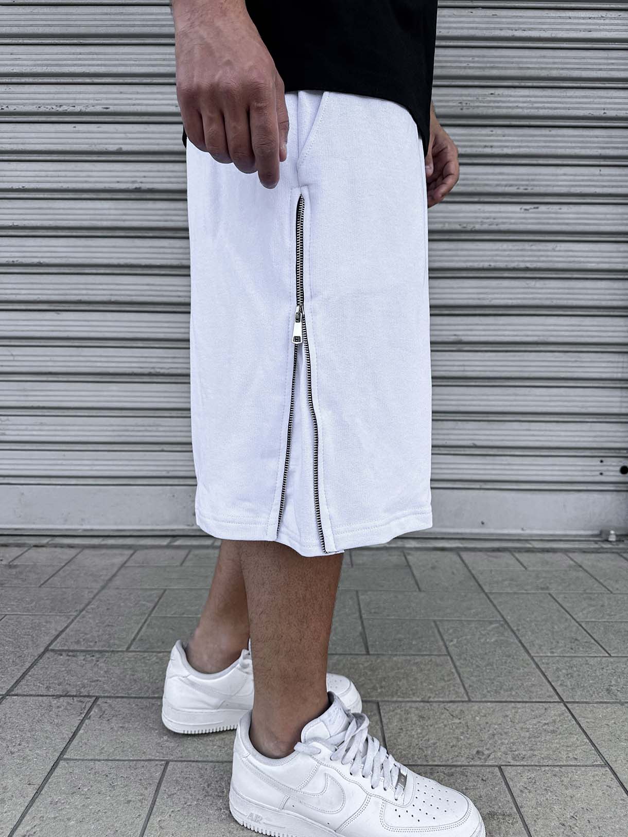 Shorts Flare Zip Tuta