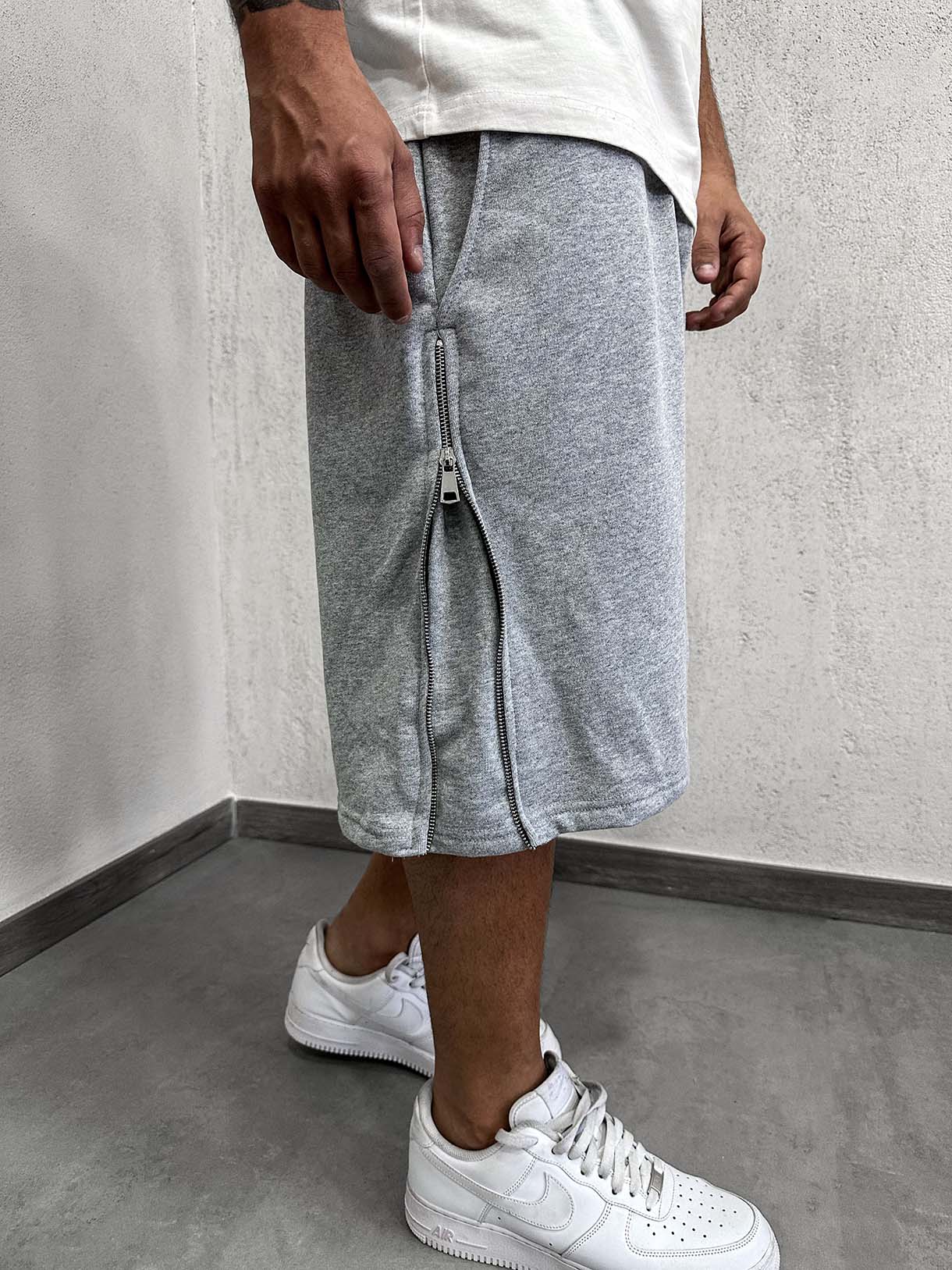 Shorts Flare Zip Tuta
