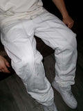 Baggy Circles White Contrast