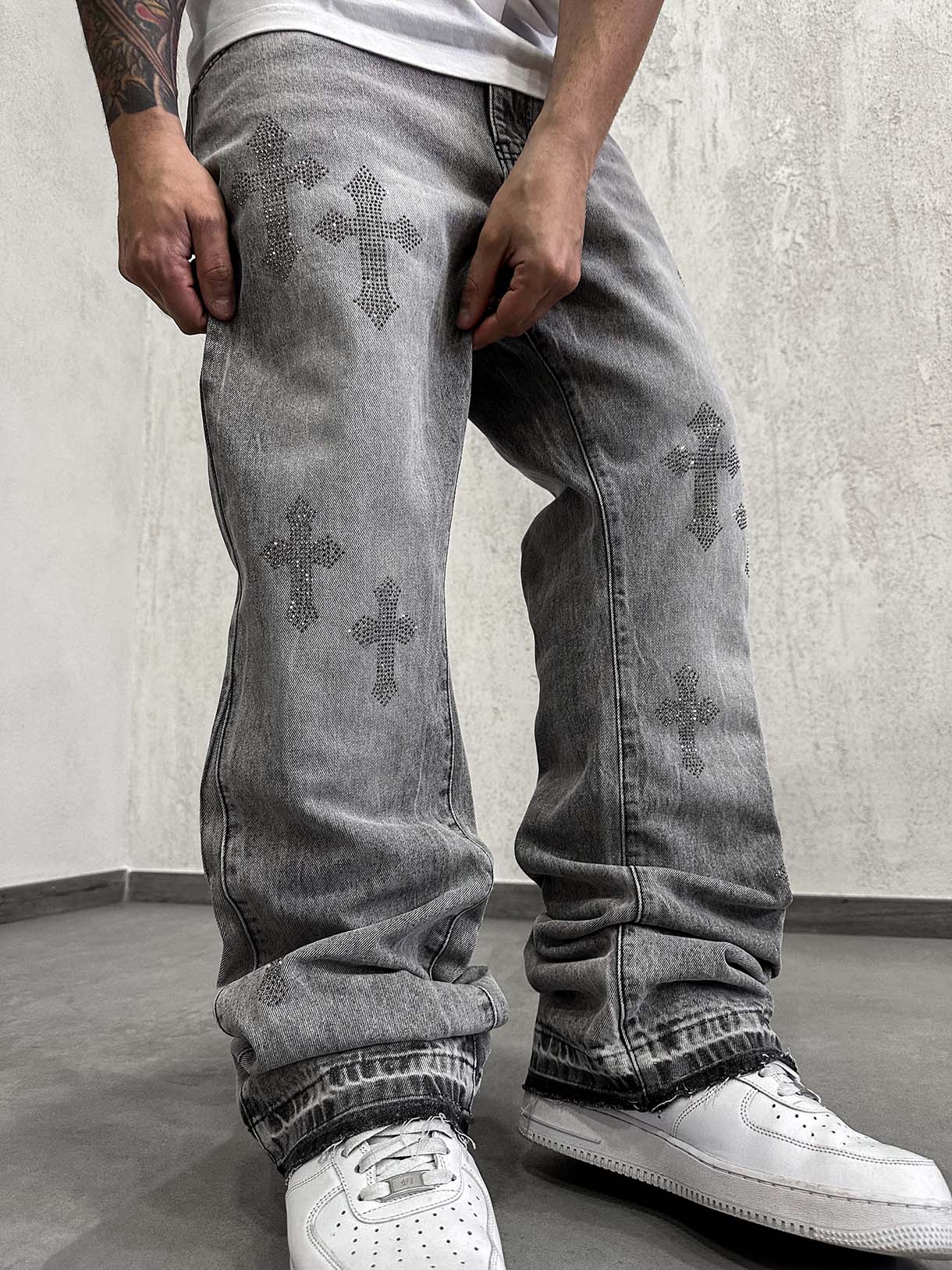 Flare Cross Brilliant Grey
