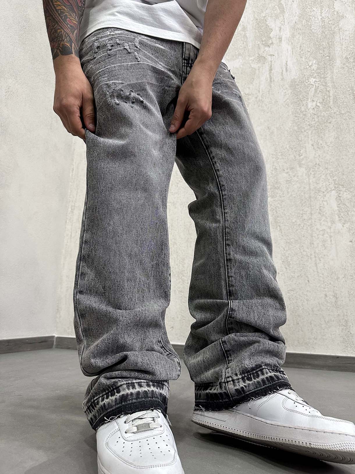 Flare Grey Cut Clear