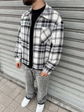 Camicione Quadri Black Zip