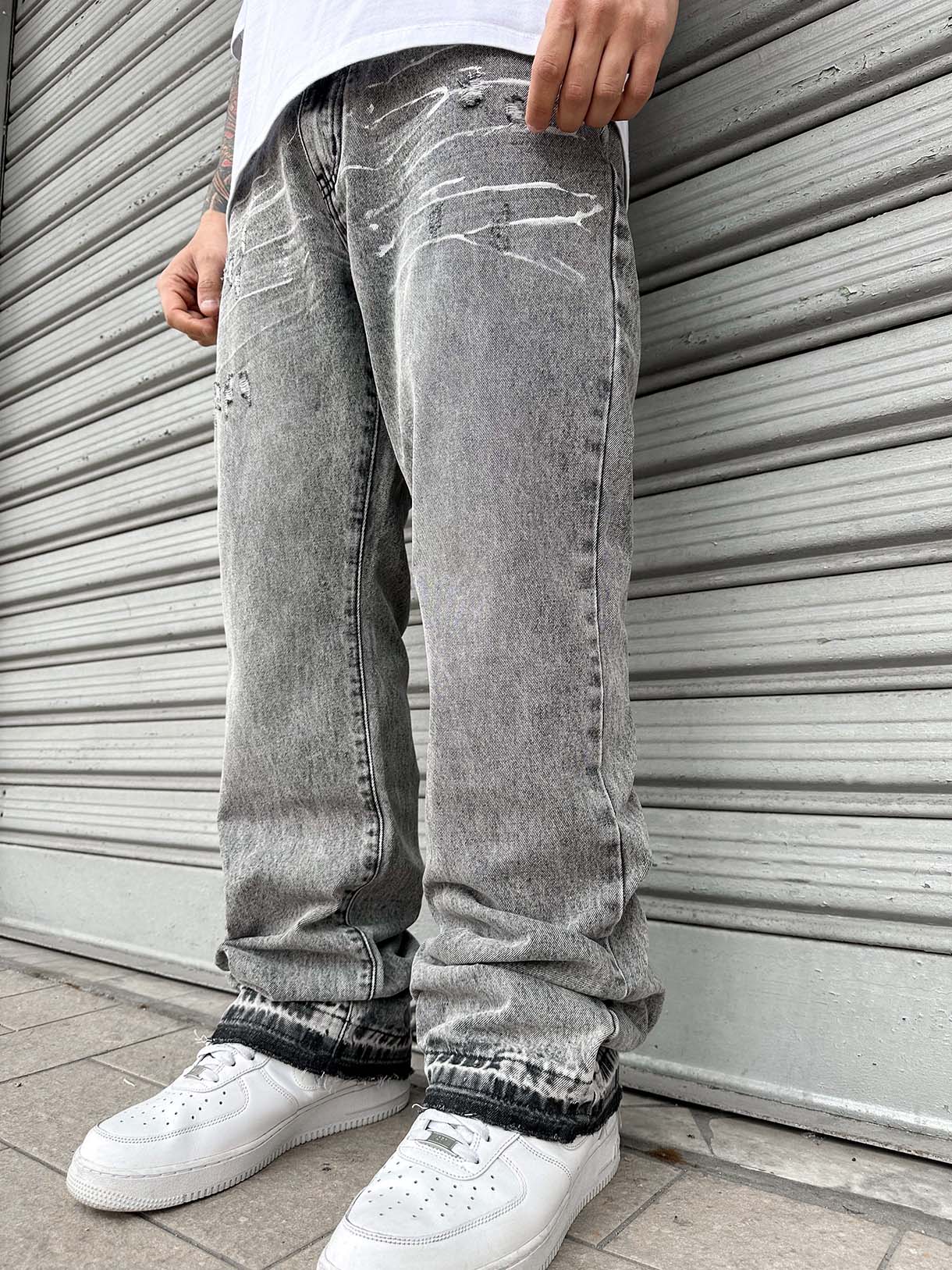 Flare Grey Cut Clear