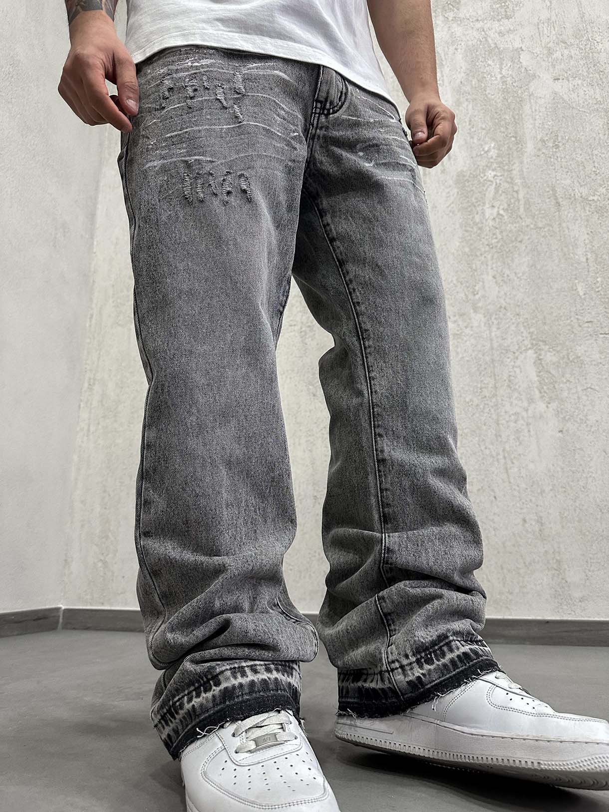 Flare Grey Cut Clear