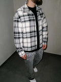Camicione Quadri Black Zip