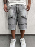 Shorts Four Zip Extra Grey