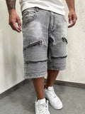 Shorts Four Zip Extra Grey