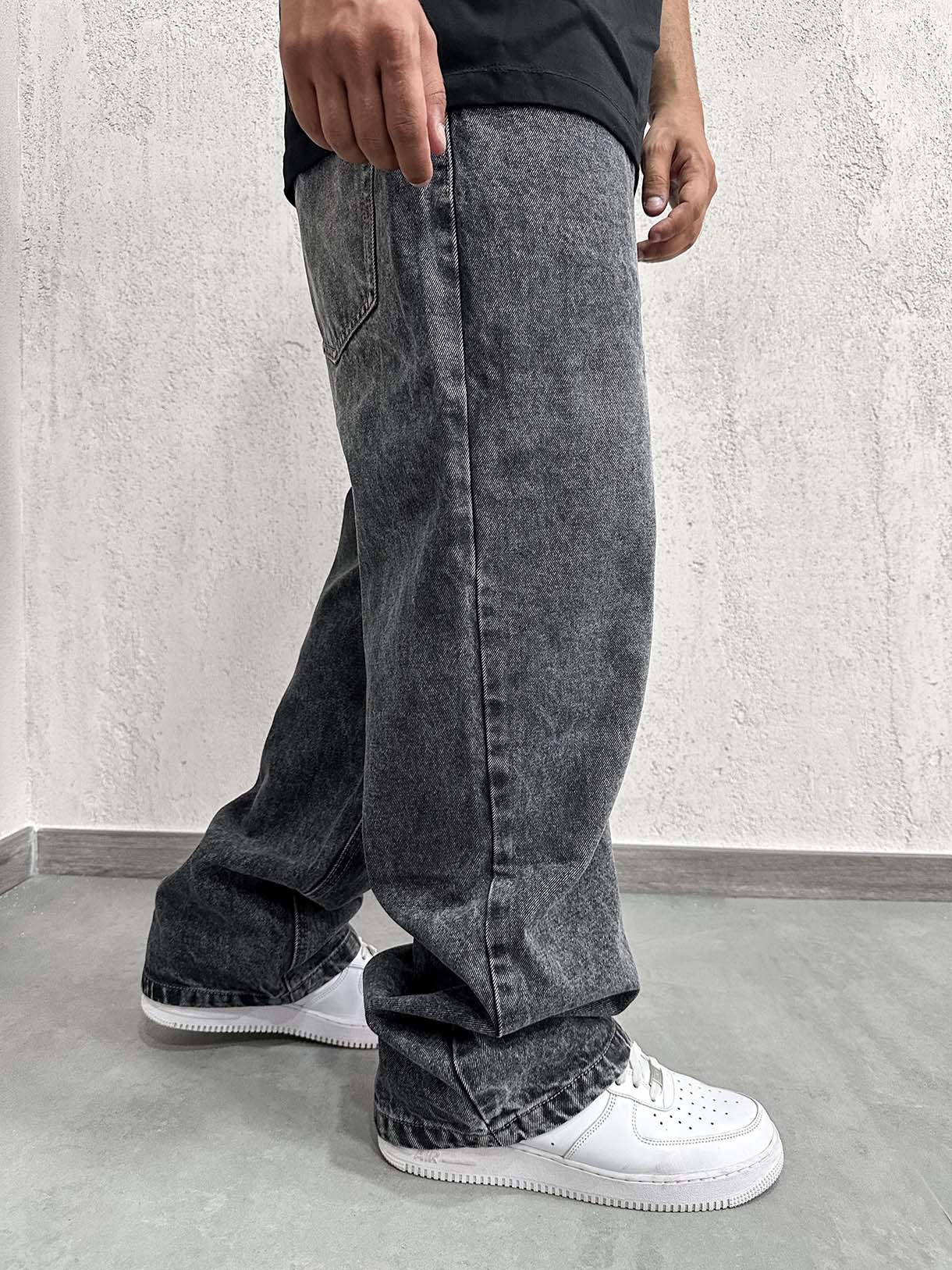 Baggy Simple Wash Marmorized